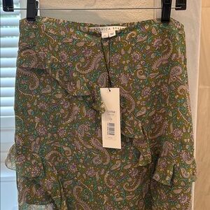 NWT Veronica Beard Eleanora Ruffle Midi Skirt 4